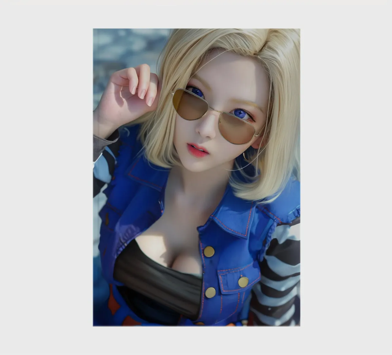 Android 18 Dragon Ball notebook by Fleur de Lys