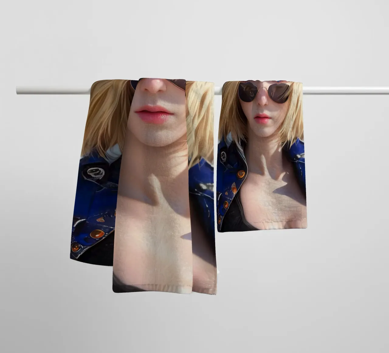 Android 18 Dragon Ball asciugamano da bagno da Fleur de Lys