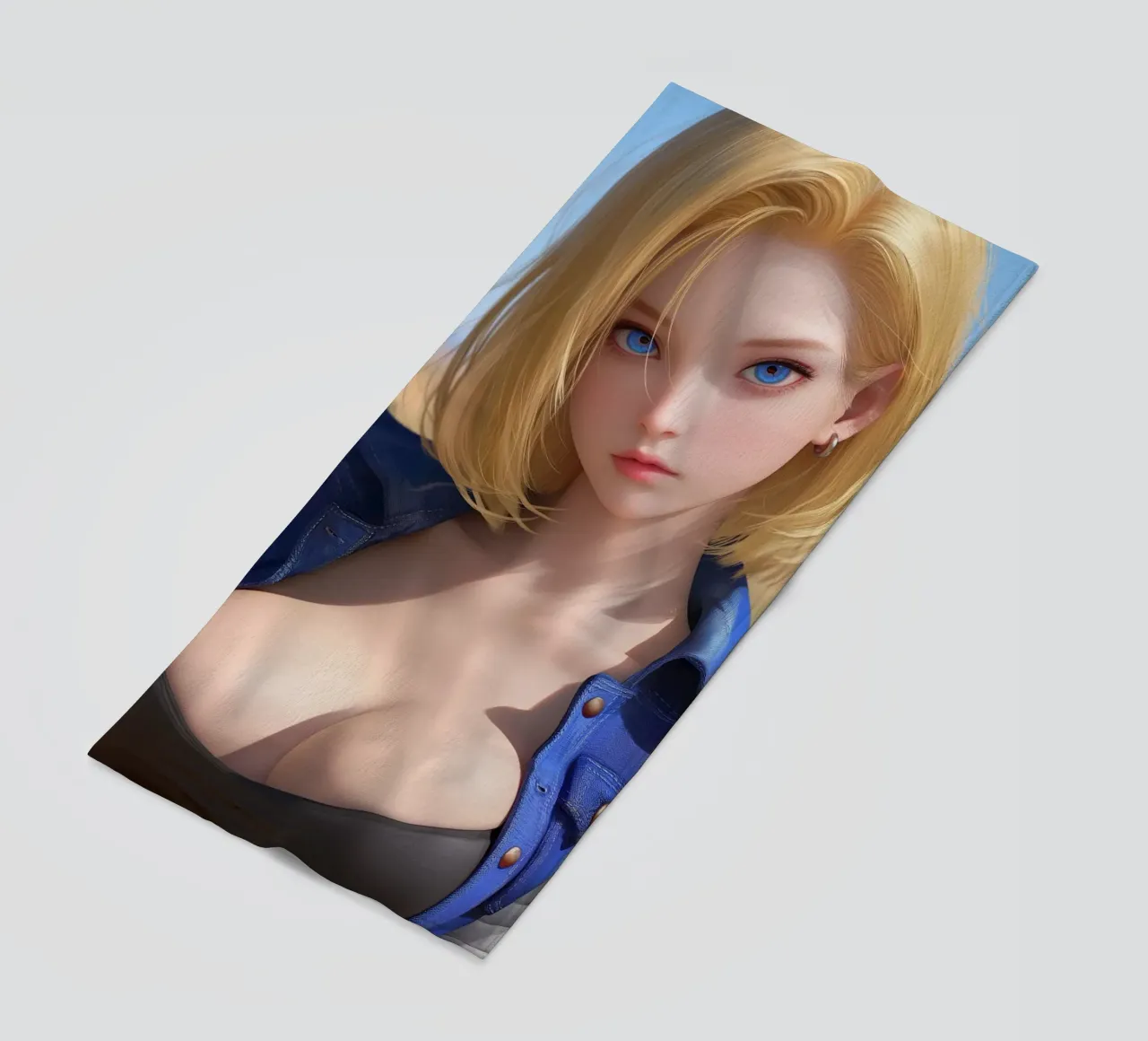 Android 18 Dragon Ball telo mare da Fleur de Lys
