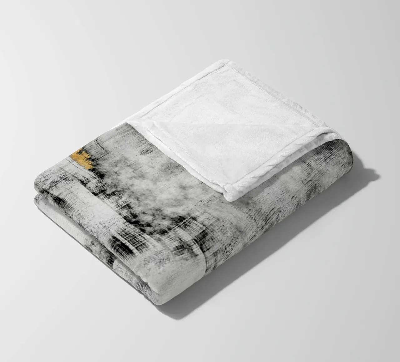 abstract brushstrokes modern art 3 coperta in pile da vintageshop