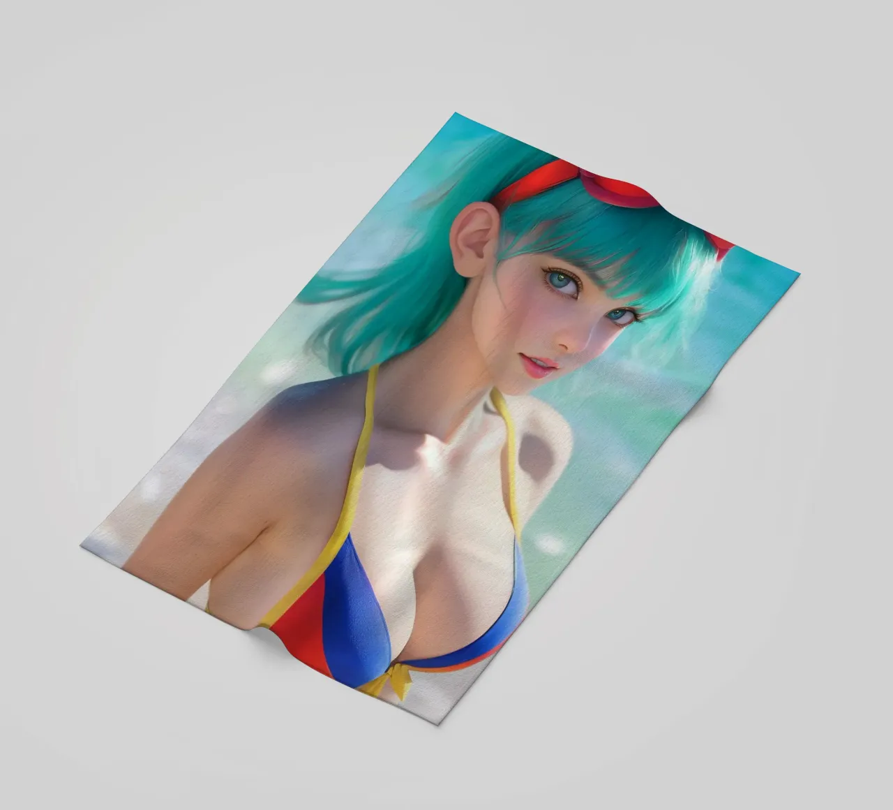 Android 18 Dragon Ball telo mare da Fleur de Lys