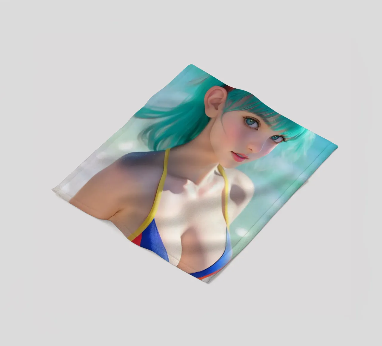 Android 18 Dragon Ball coperta in pile da Fleur de Lys