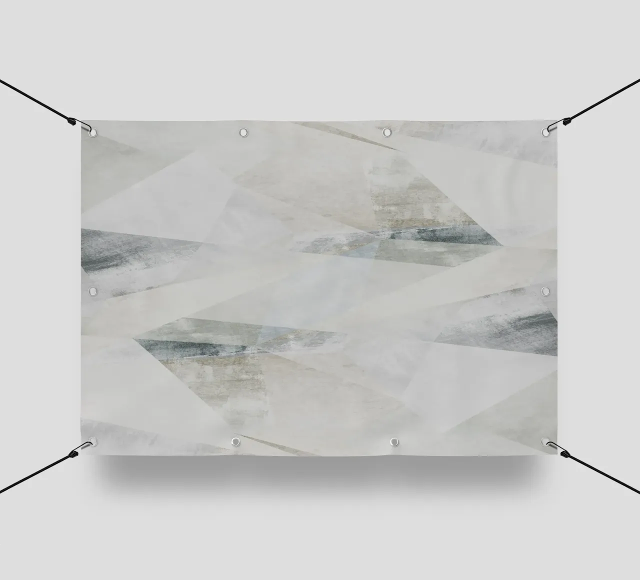 abstract brushstrokes modern telo in pvc da vintageshop