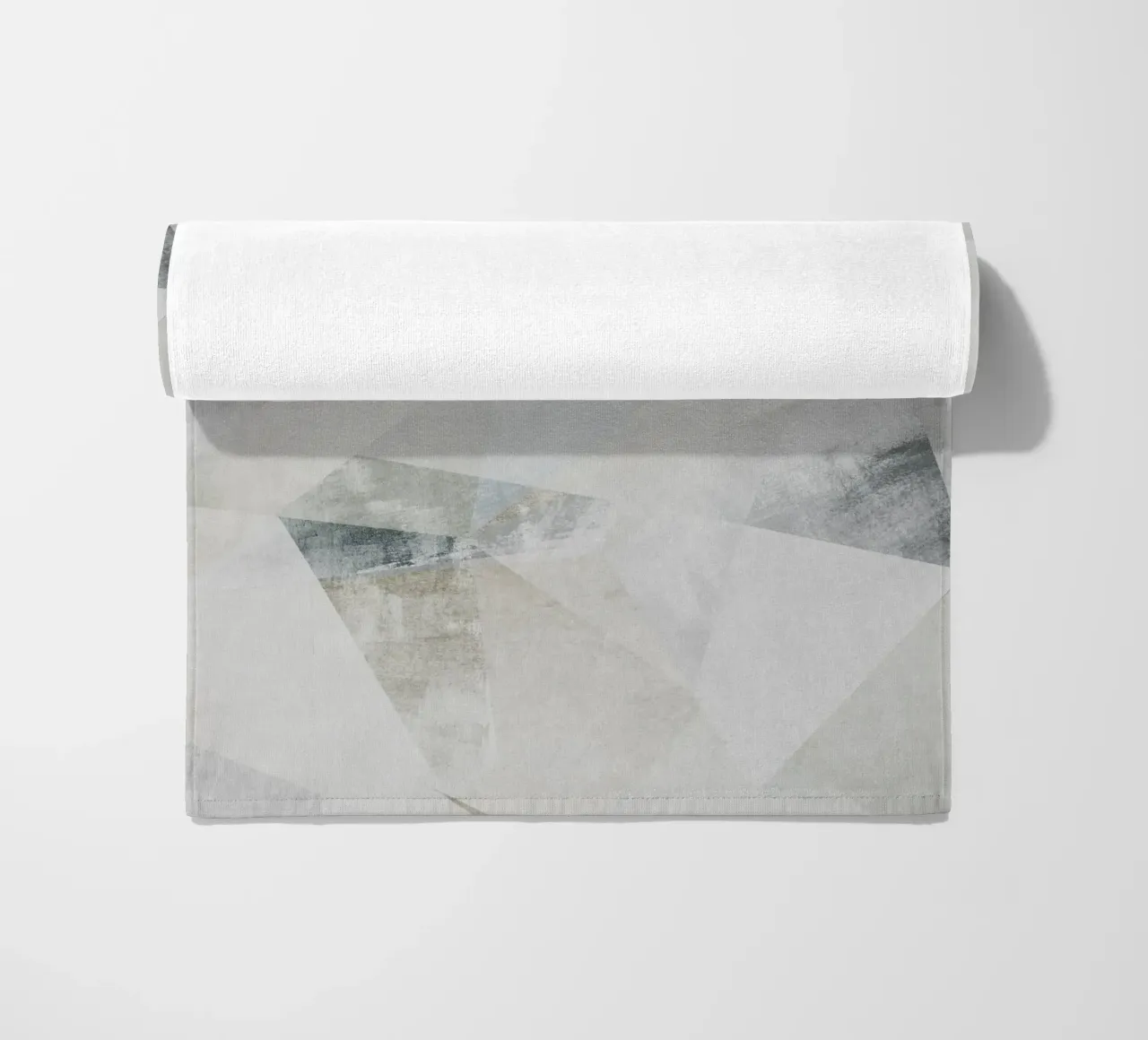abstract brushstrokes modern telo mare da vintageshop