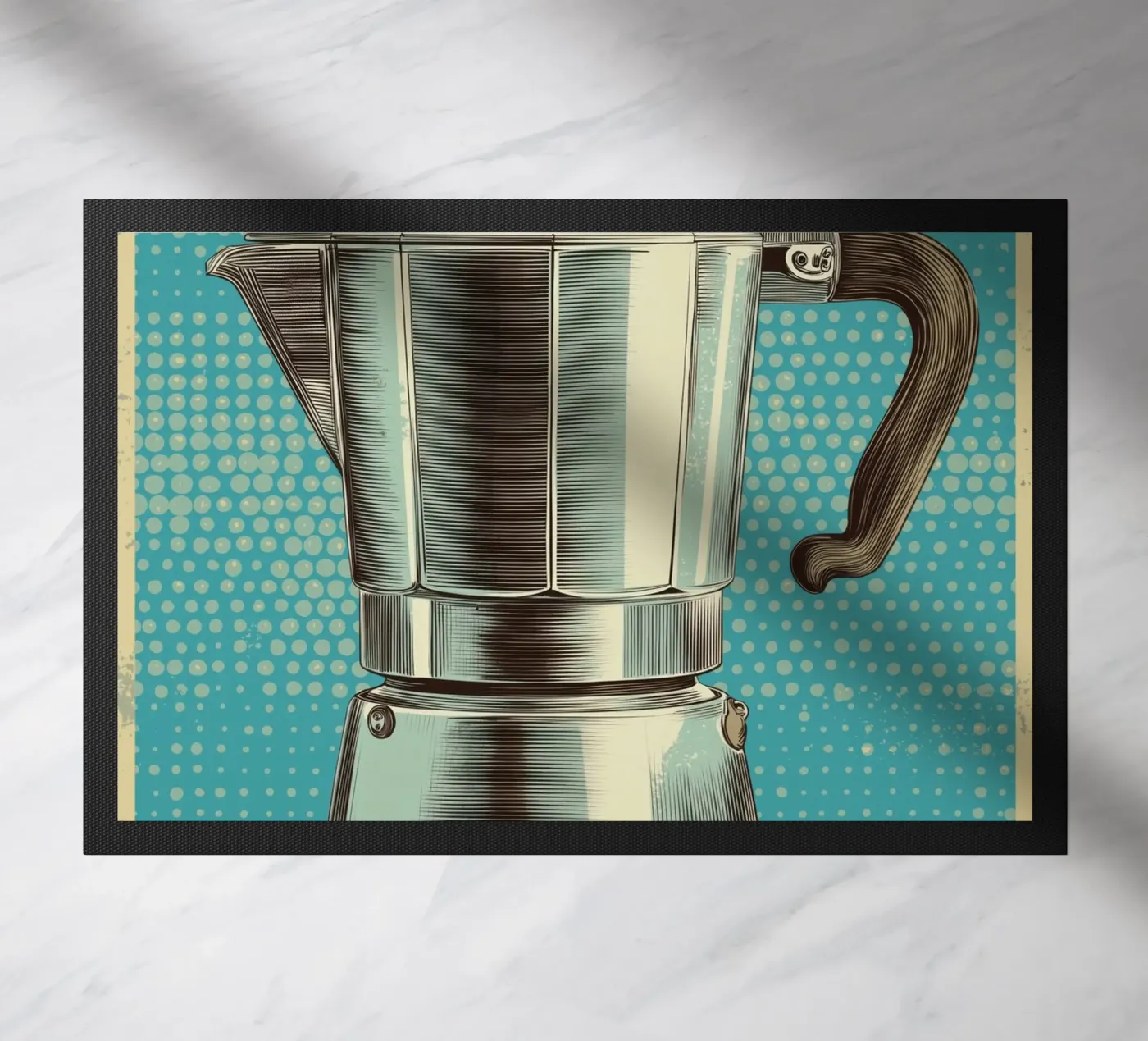 Percolator poster deurmat van Pictura
