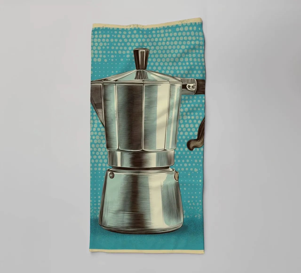 Percolator poster asciugamano da bagno da Pictura