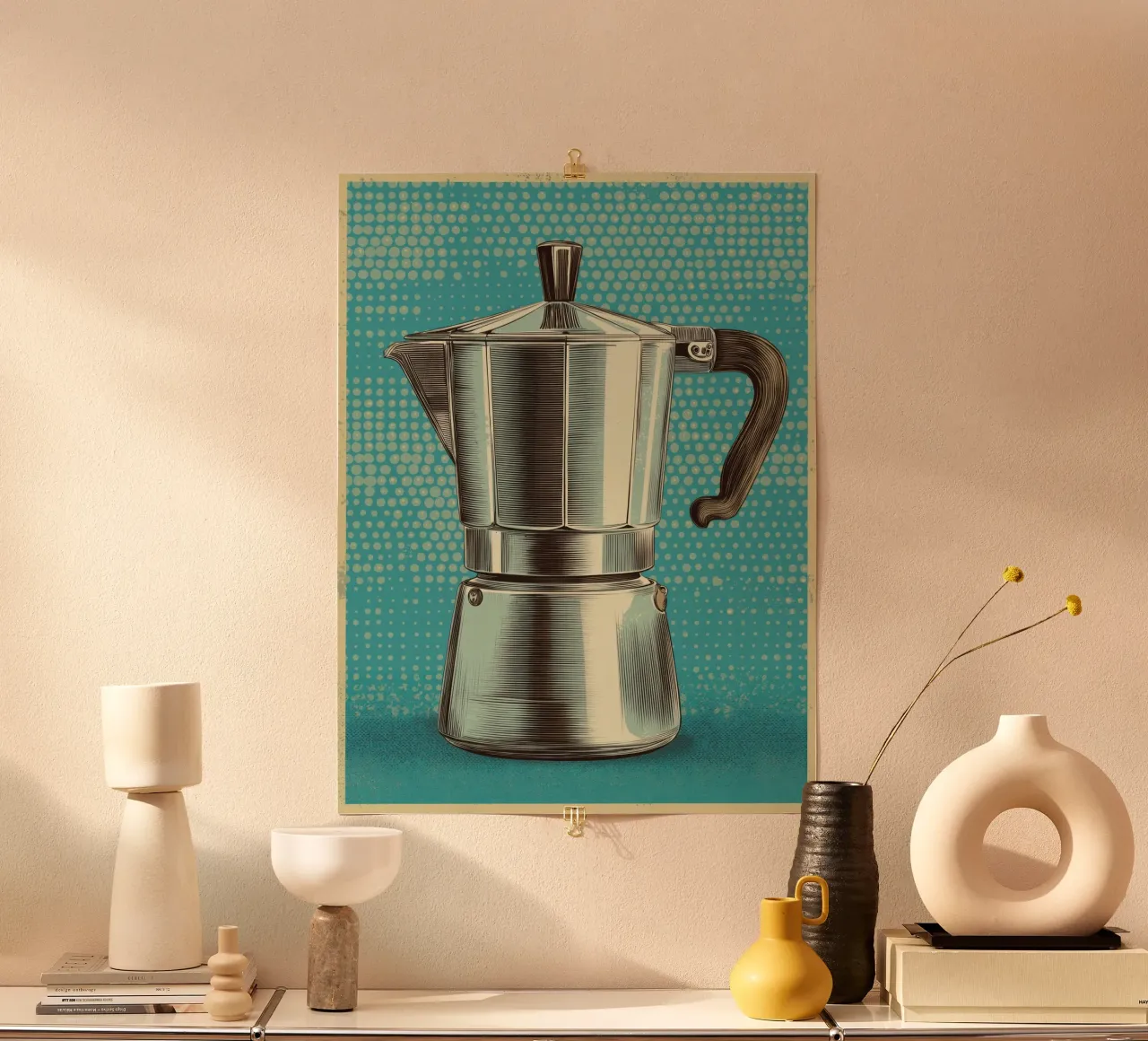 Percolator poster carta hahnemühle da Pictura