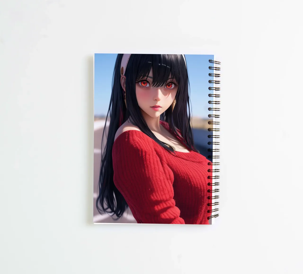Yor Forger Spy X Family spiral notebook by Fleur de Lys