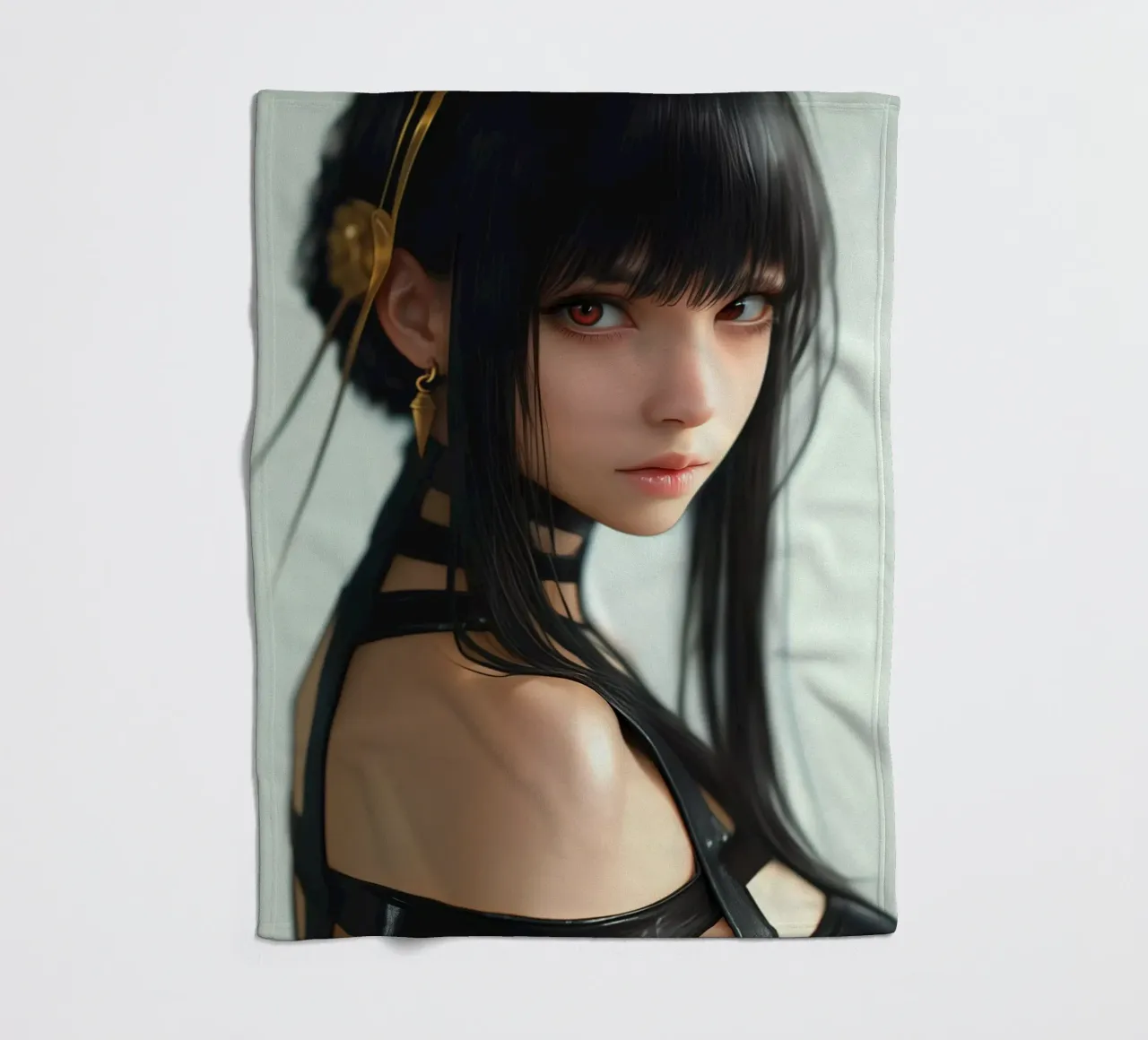 Yor Forger Spy X Family coperta in pile da Fleur de Lys