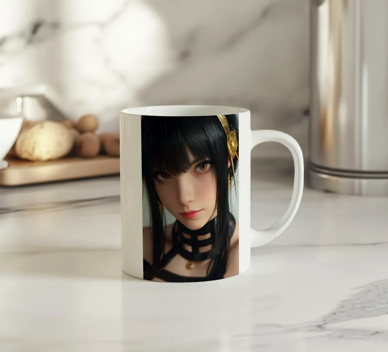 Yor Forger Spy X Family tazza in ceramica da Fleur de Lys