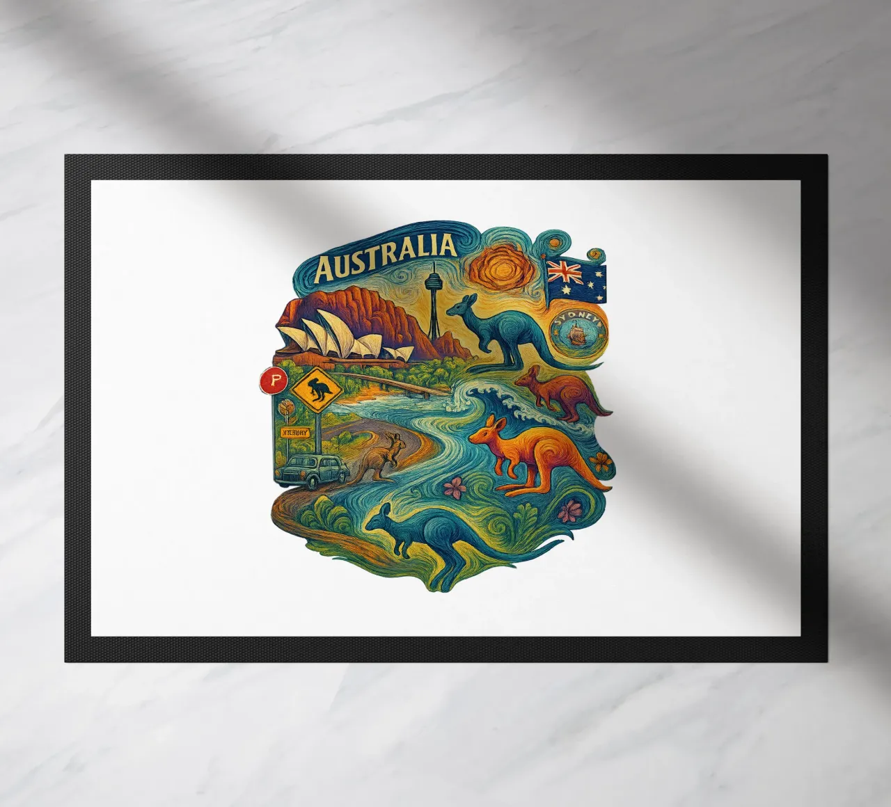 Free Australia 1 zerbino da Vintage Van Gogh