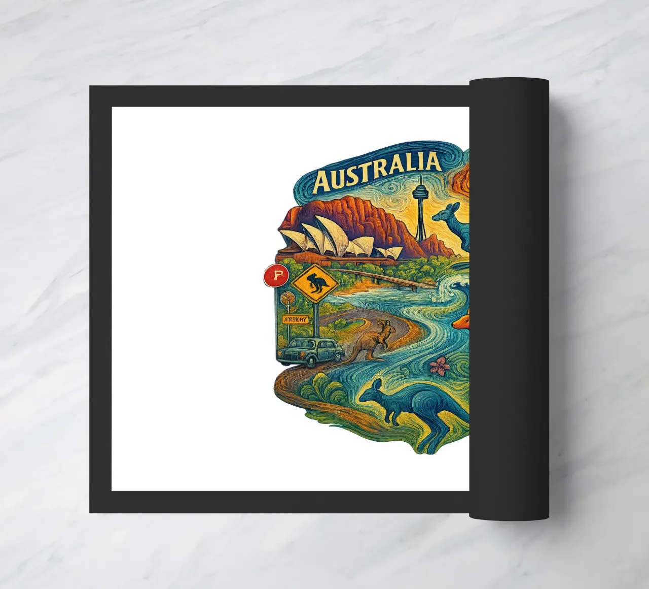 Free Australia 1 zerbino da Vintage Van Gogh