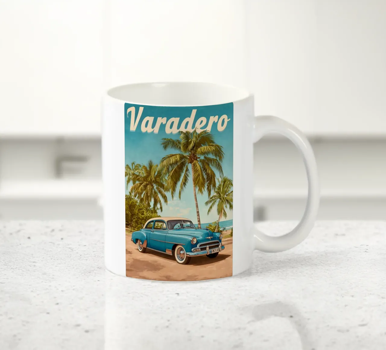 Varadero vintage Reiseposter tazza in ceramica da Vintage Travel Art
