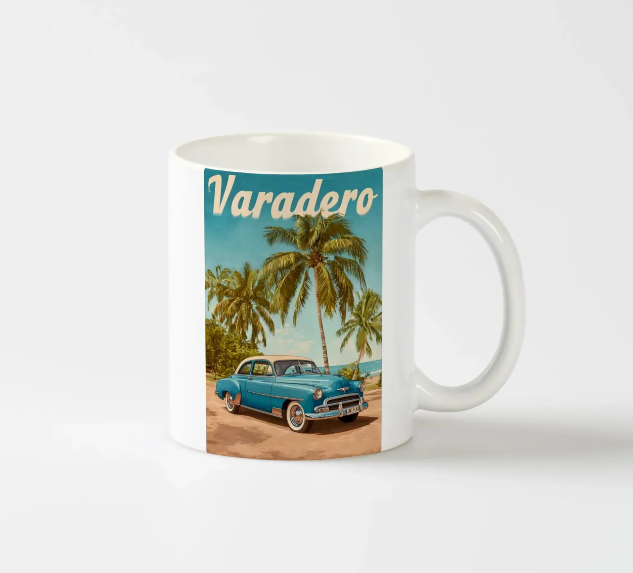 Varadero vintage Reiseposter tazza in ceramica da Vintage Travel Art