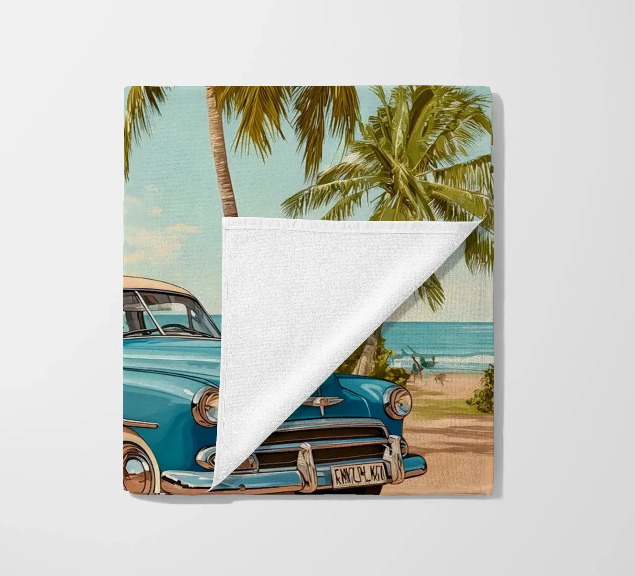 Varadero vintage Reiseposter telo mare da Vintage Travel Art