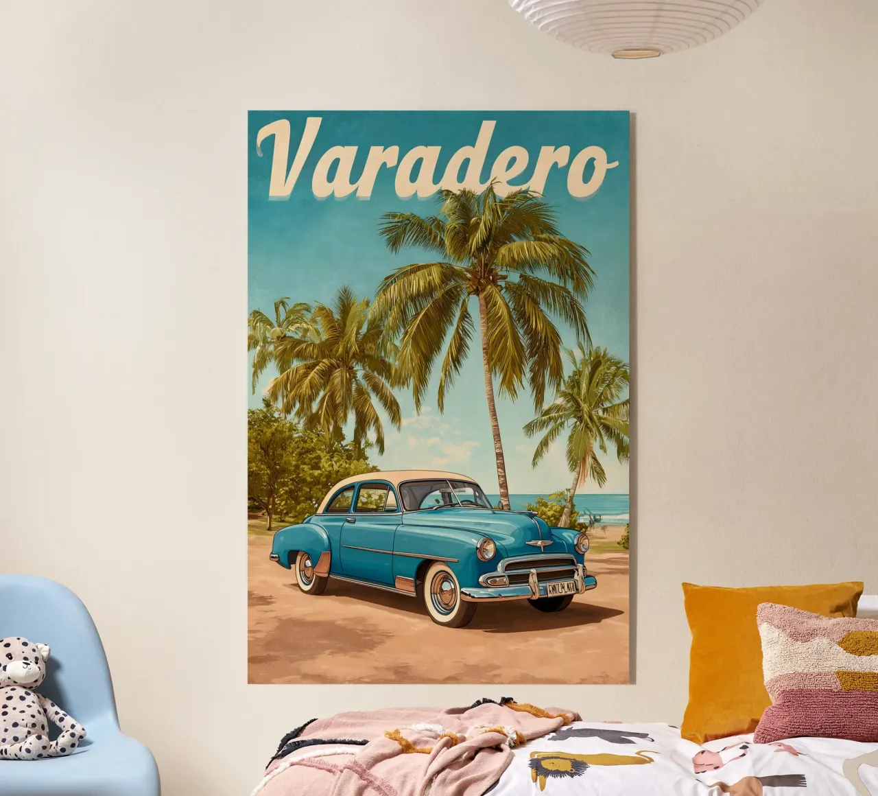 Varadero vintage Reiseposter plexiglass da Vintage Travel Art