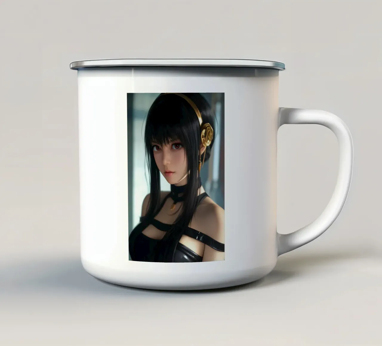 Yor Forger Spy X Family tazza in smalto da Fleur de Lys