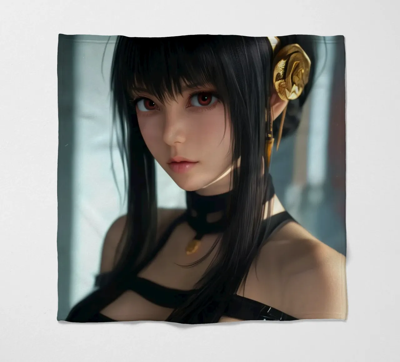 Yor Forger Spy X Family coperta in pile da Fleur de Lys