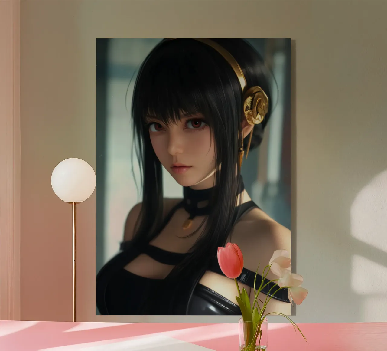 Yor Forger Spy X Family plexiglass da Fleur de Lys