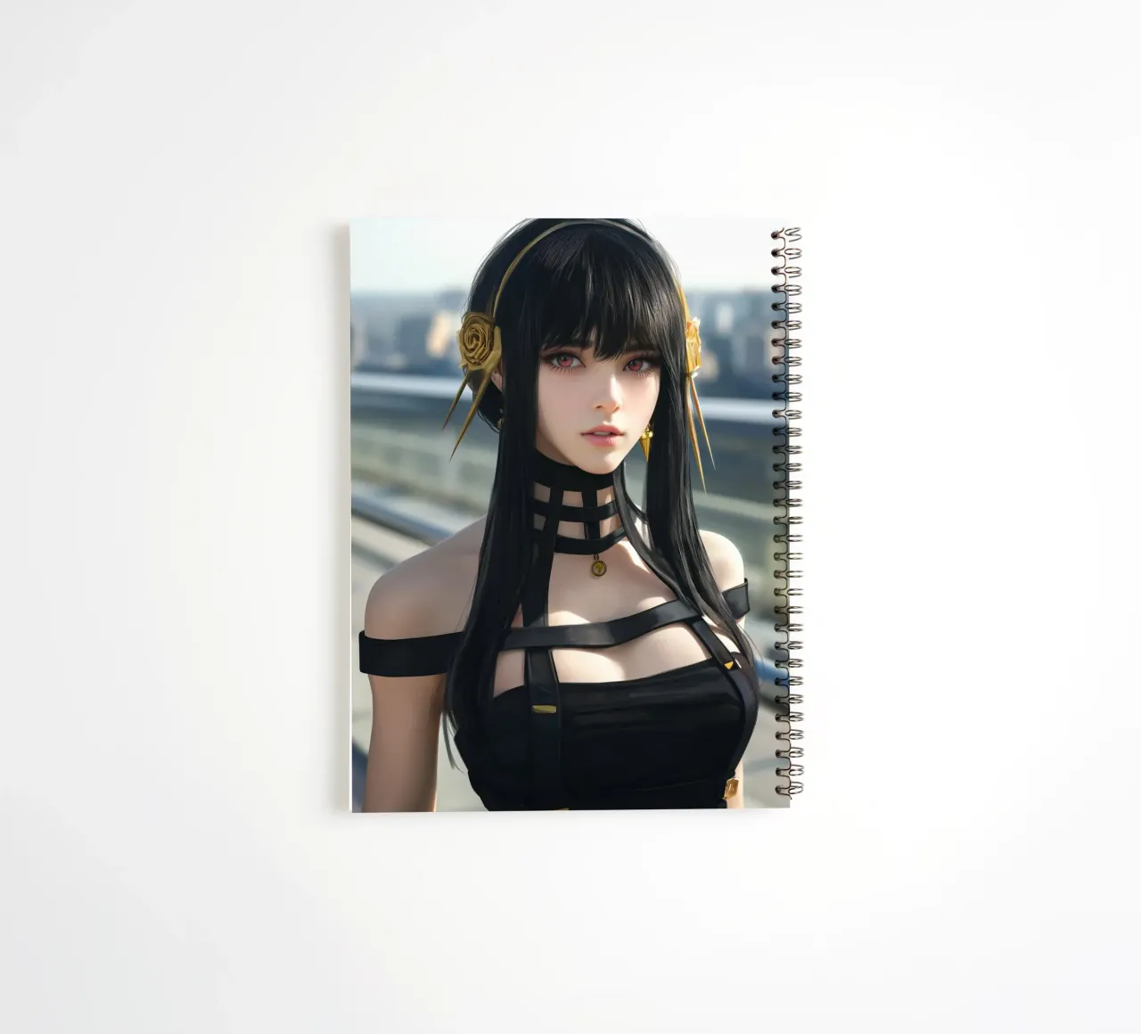 Yor Forger Spy X Family spiral notebook by Fleur de Lys