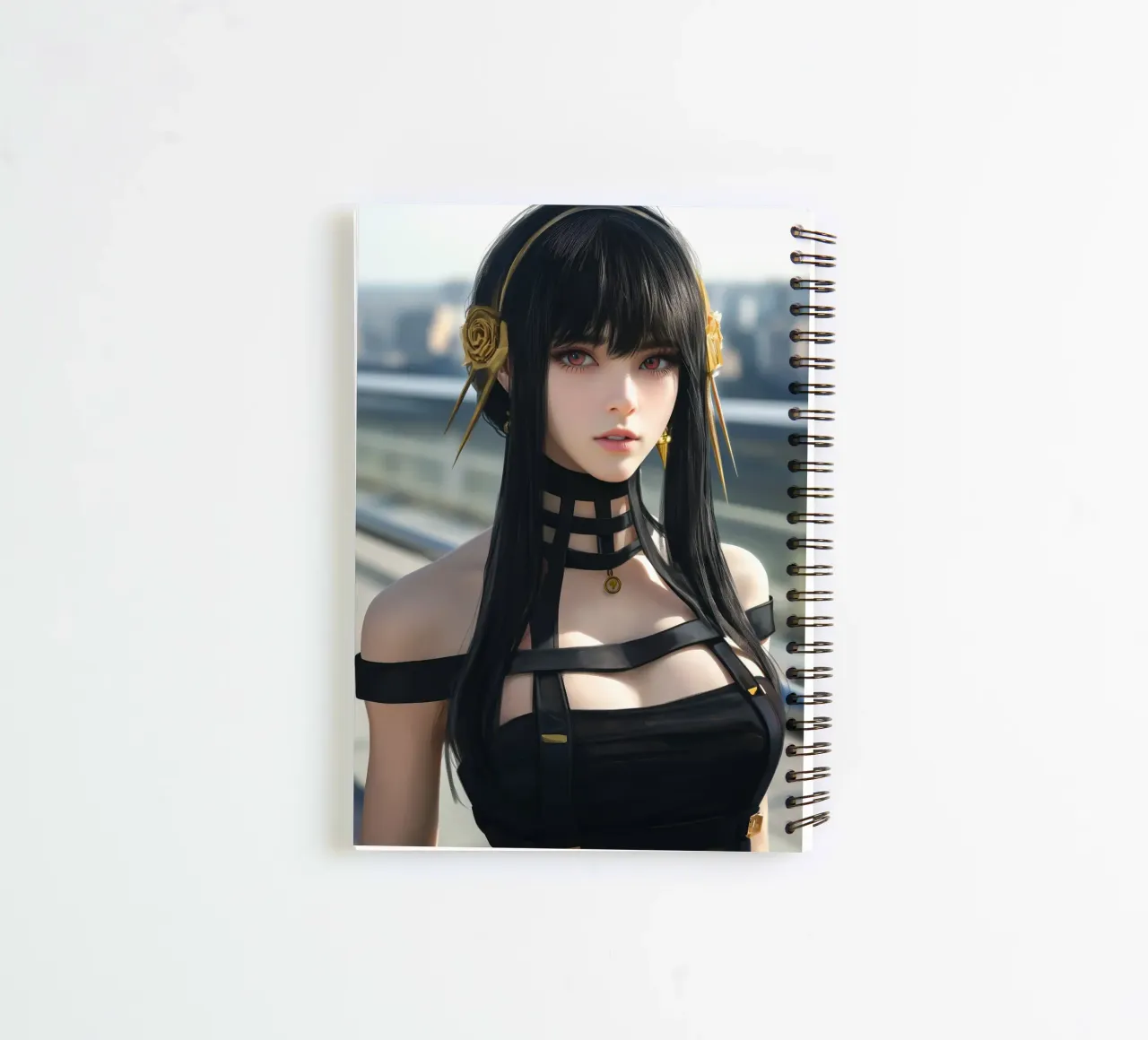 Yor Forger Spy X Family spiral notebook by Fleur de Lys