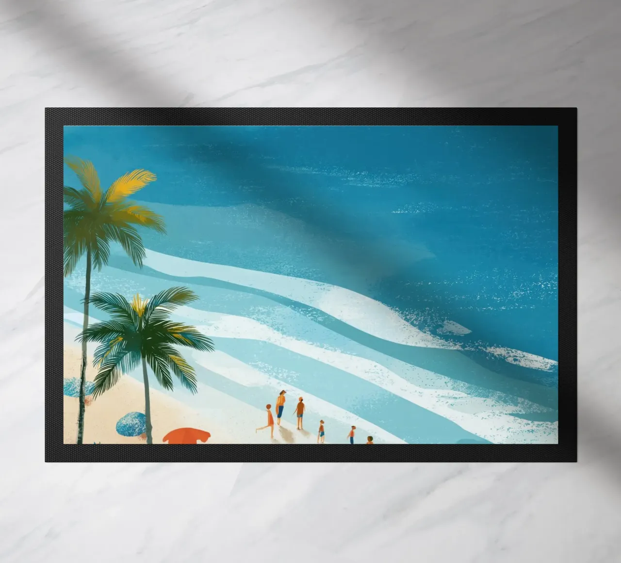 Strand deurmat van Pictura