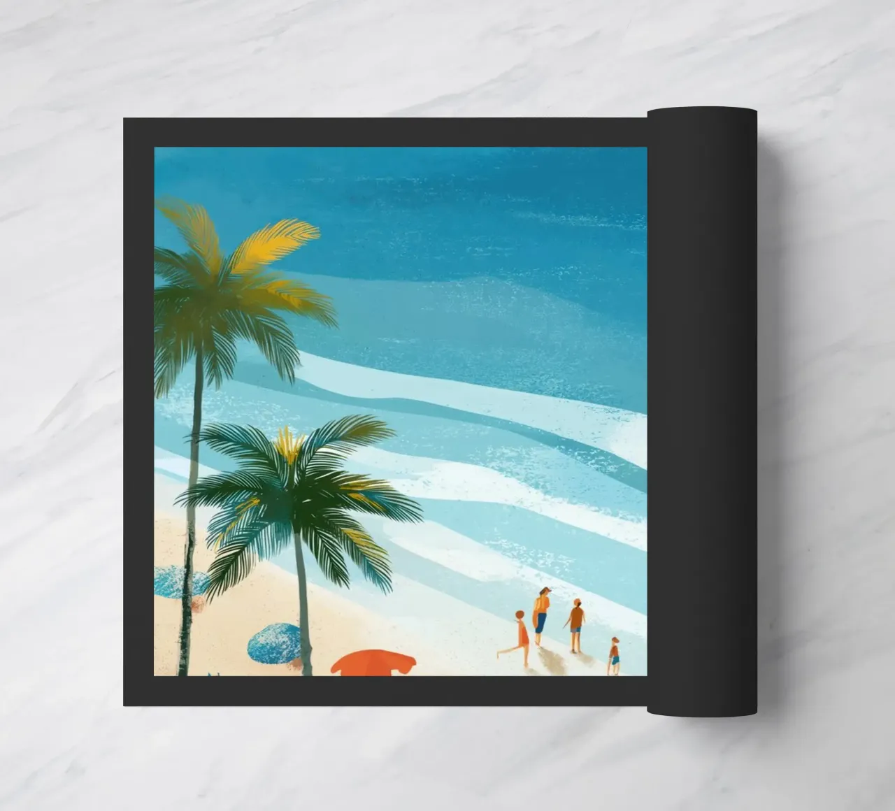 Strand deurmat van Pictura