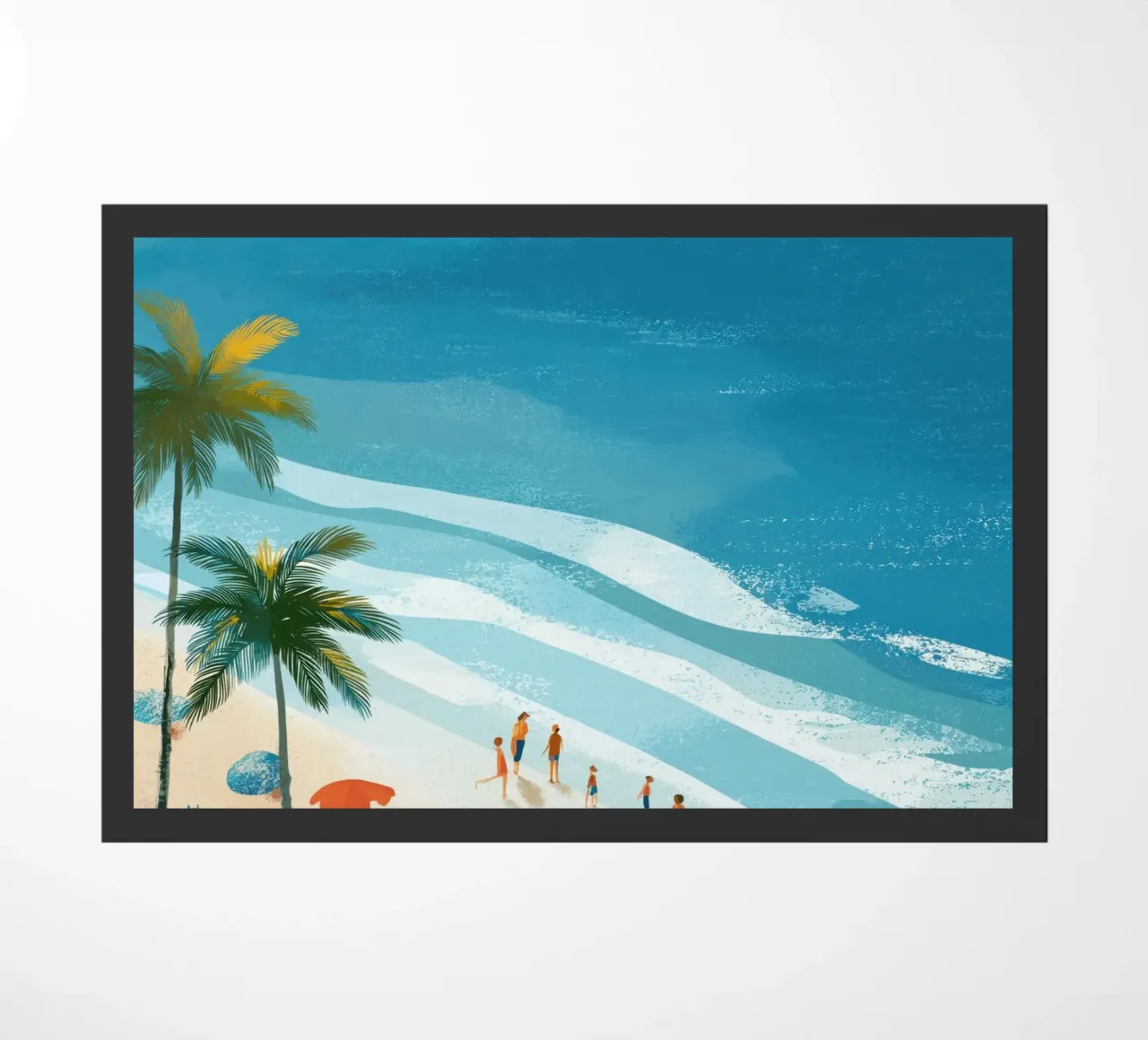 Strand deurmat van Pictura