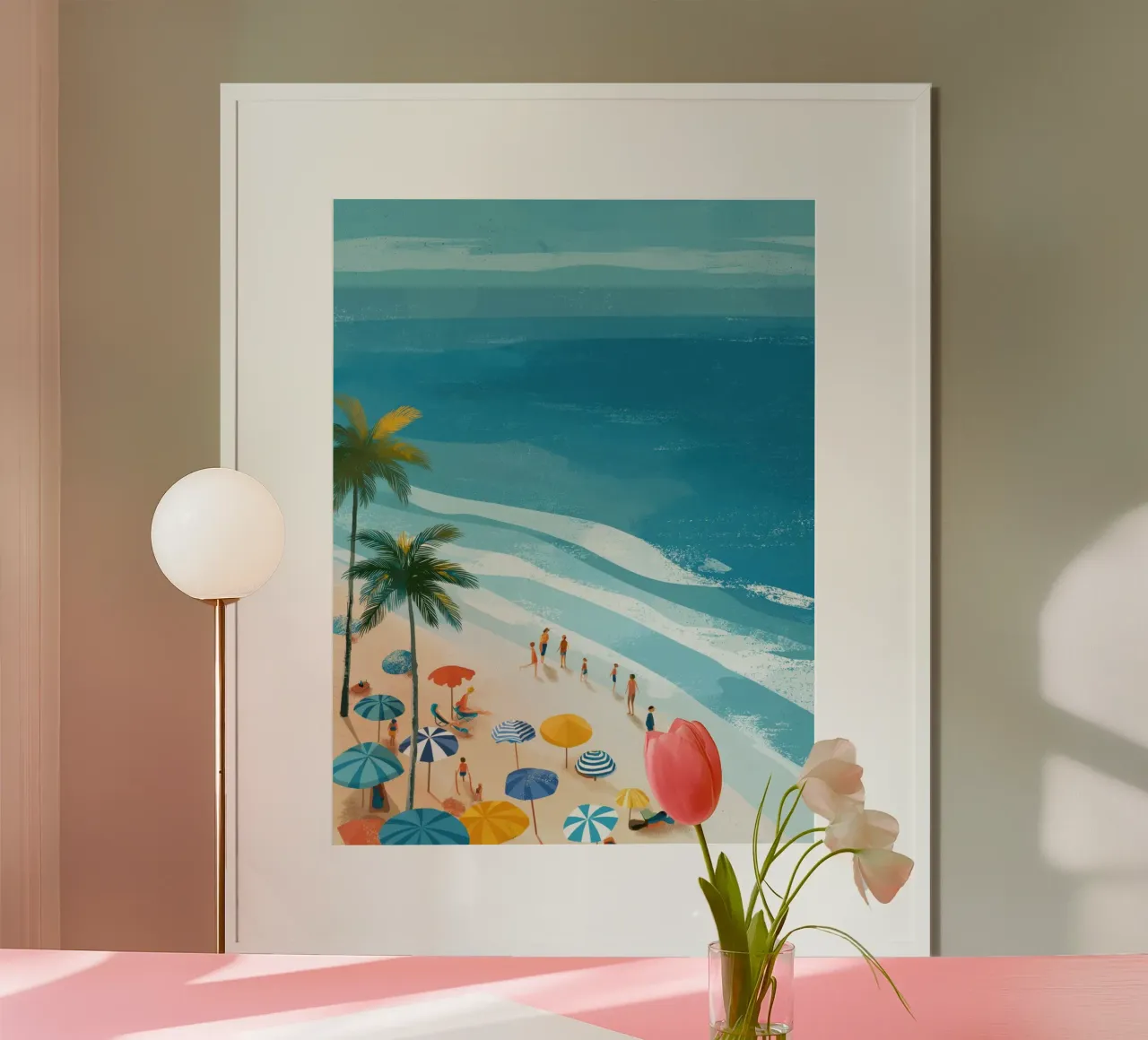 Strand poster by Pictura