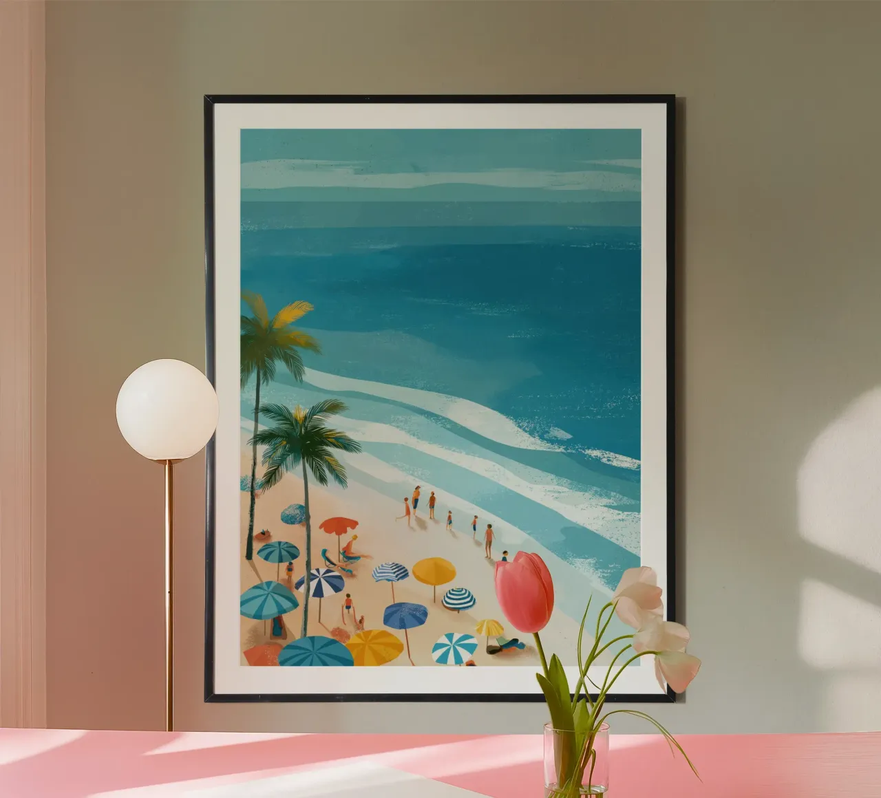 Strand poster by Pictura