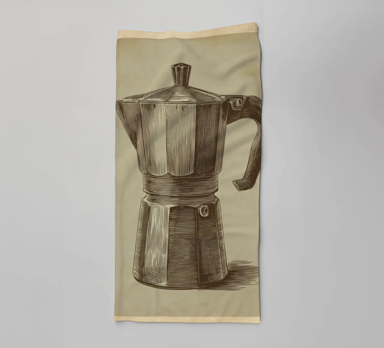 Percolator poster asciugamano da bagno da Pictura