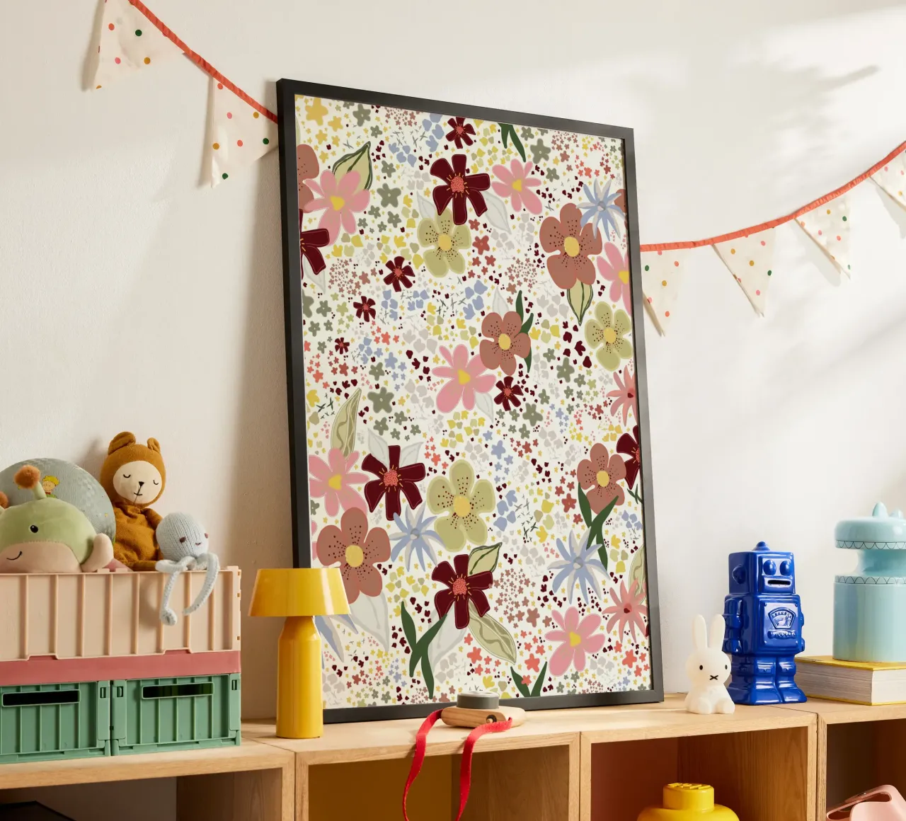Autunno motivo floreale caldo botanico arte boho carta hahnemühle da gulsengunel