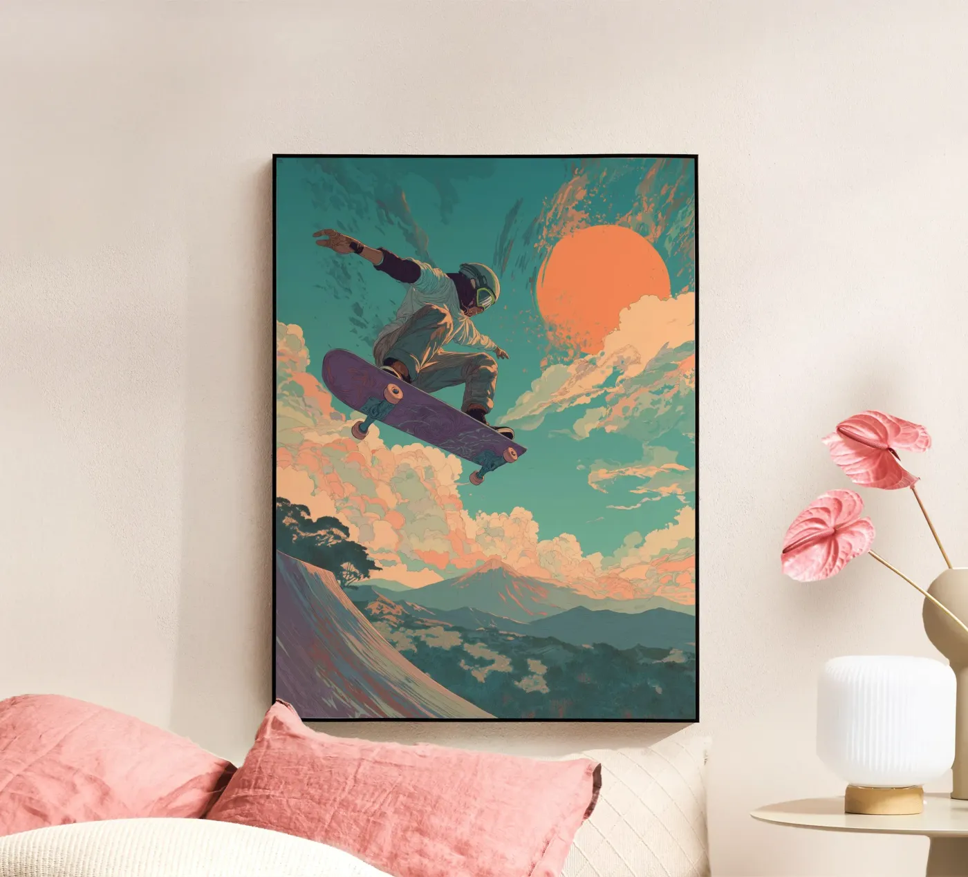 Skater acrylic glass by Pictura