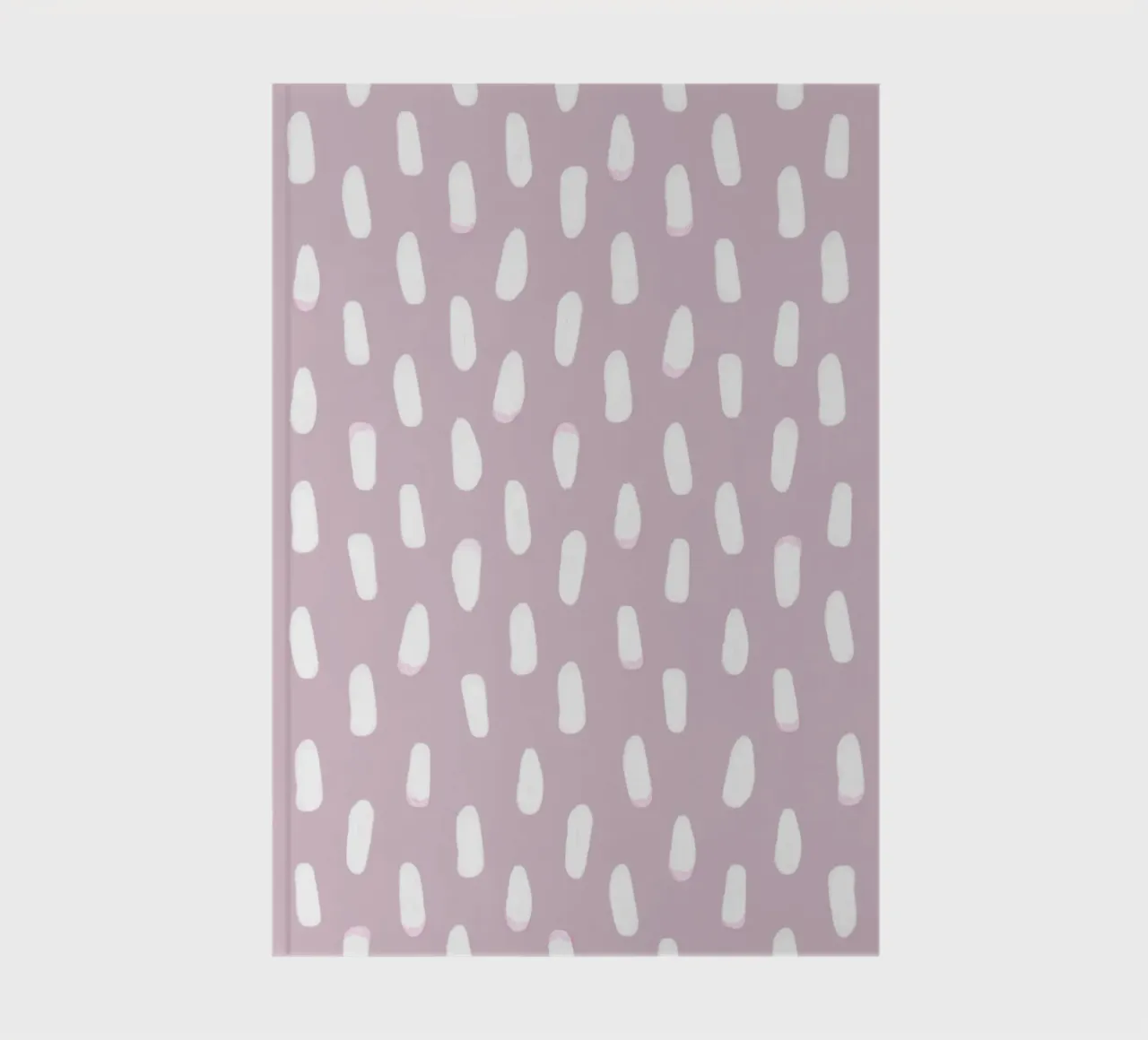 Active wear hand drawn white lines brush simple pattern notebook by gulsengunel