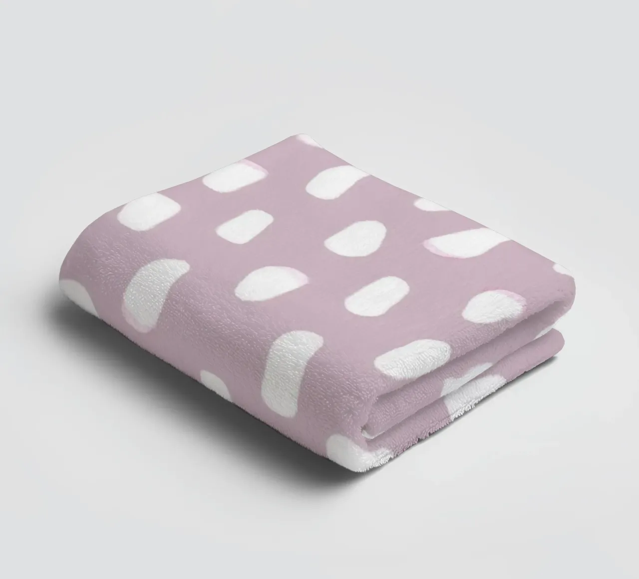 Active wear hand drawn white lines brush simple pattern towel by gulsengunel