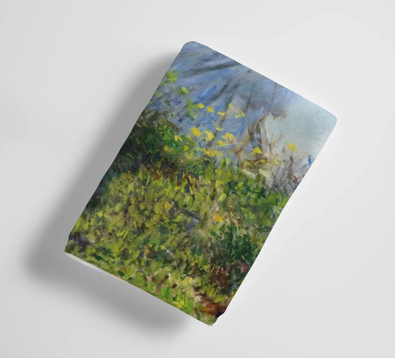 Madame Monet e suo figlio (1875) di Claude Monet asciugamano da bagno da Classic Art Prints
