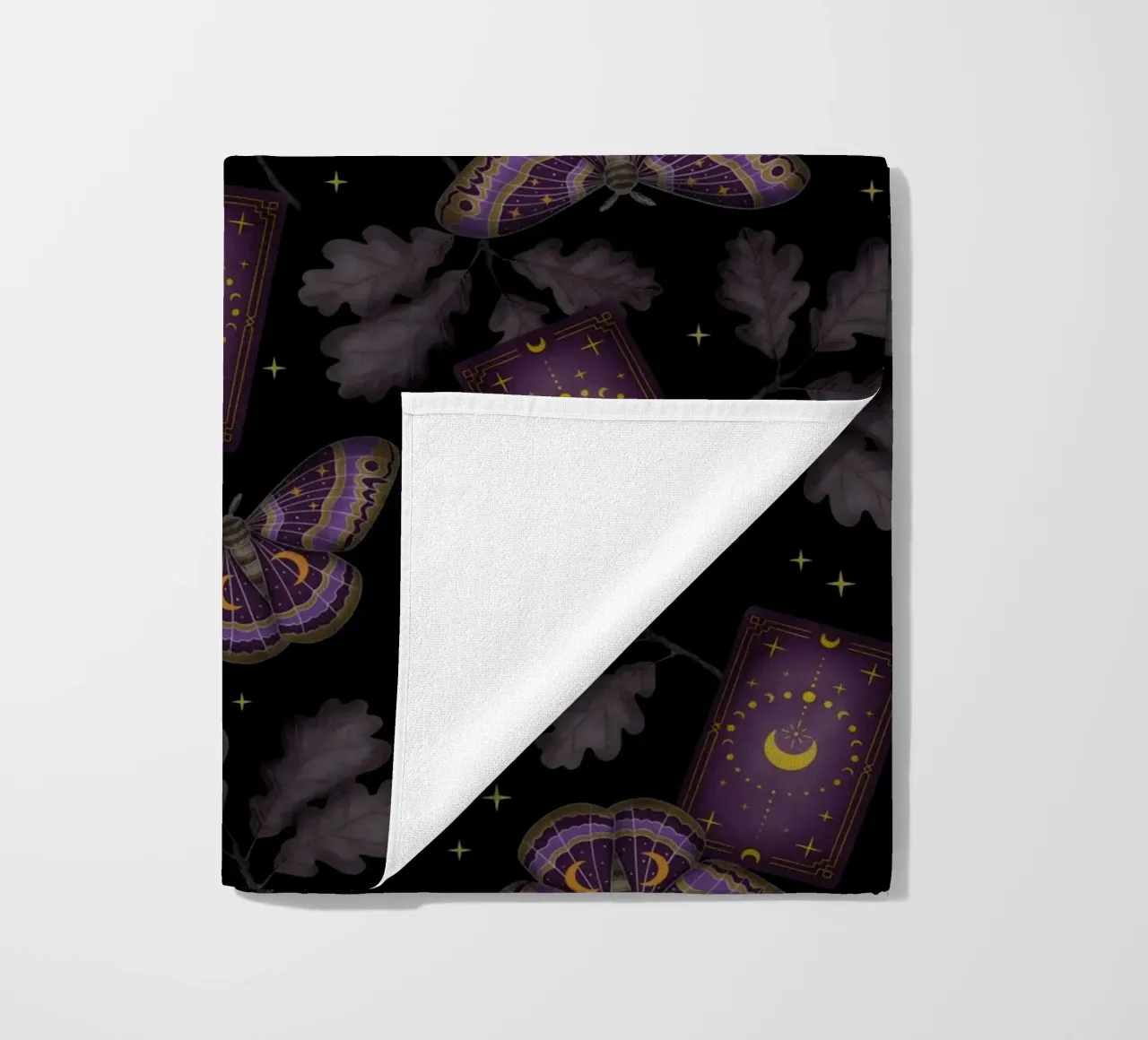 Nocturna Tarot beach towel by Vivi Nicolin
