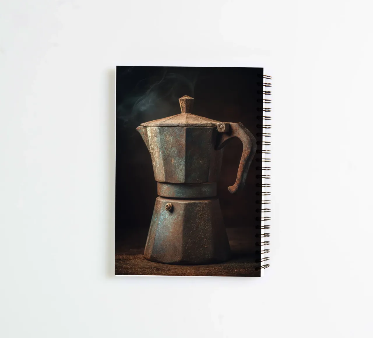 Percolator poster spiral notebook by Pictura