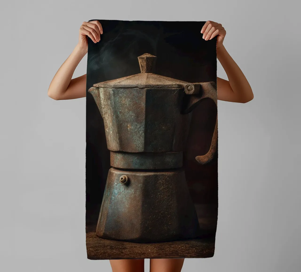 Percolator poster asciugamano da bagno da Pictura