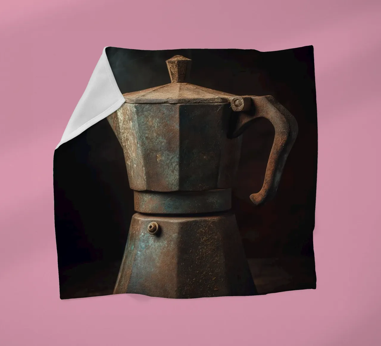 Percolator poster fleecedeken van Pictura