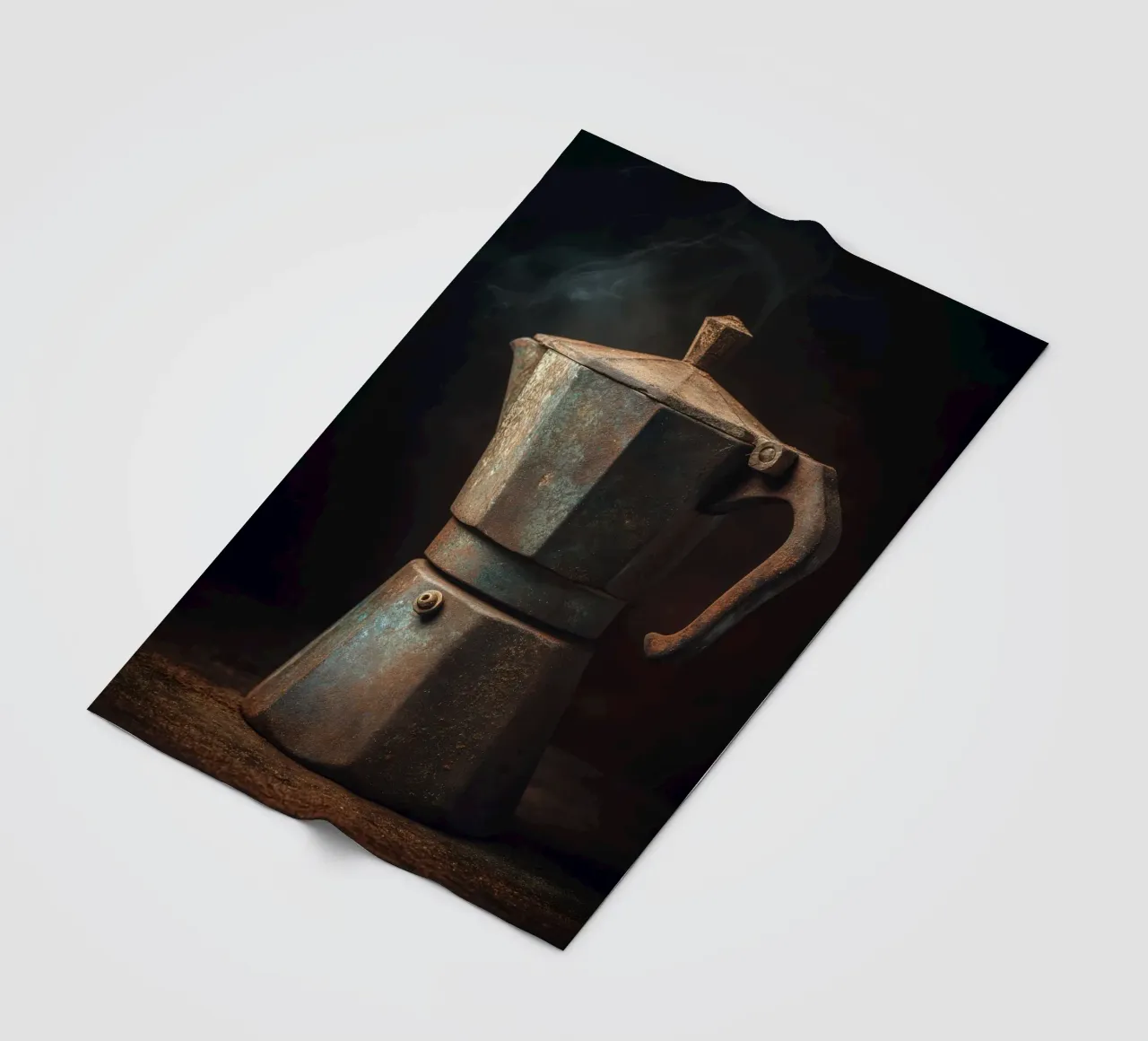 Percolator poster fleecedeken van Pictura
