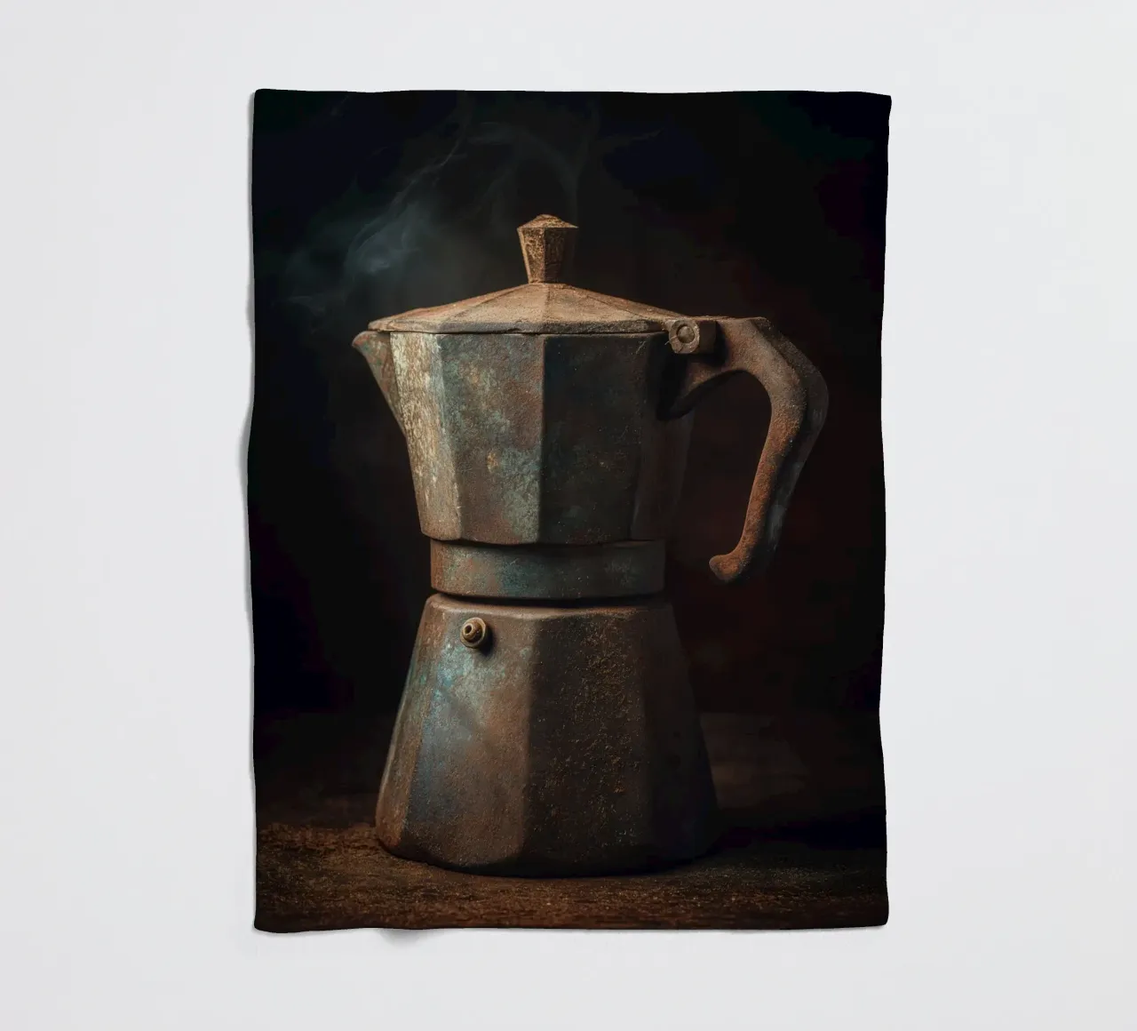 Percolator poster fleecedeken van Pictura