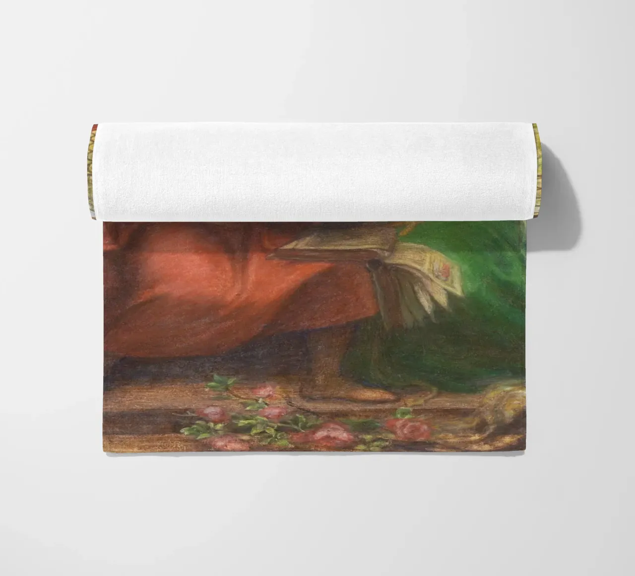 Paolo and Francesca da Rimini by Dante Gabriel Rossetti telo mare da Venus Art