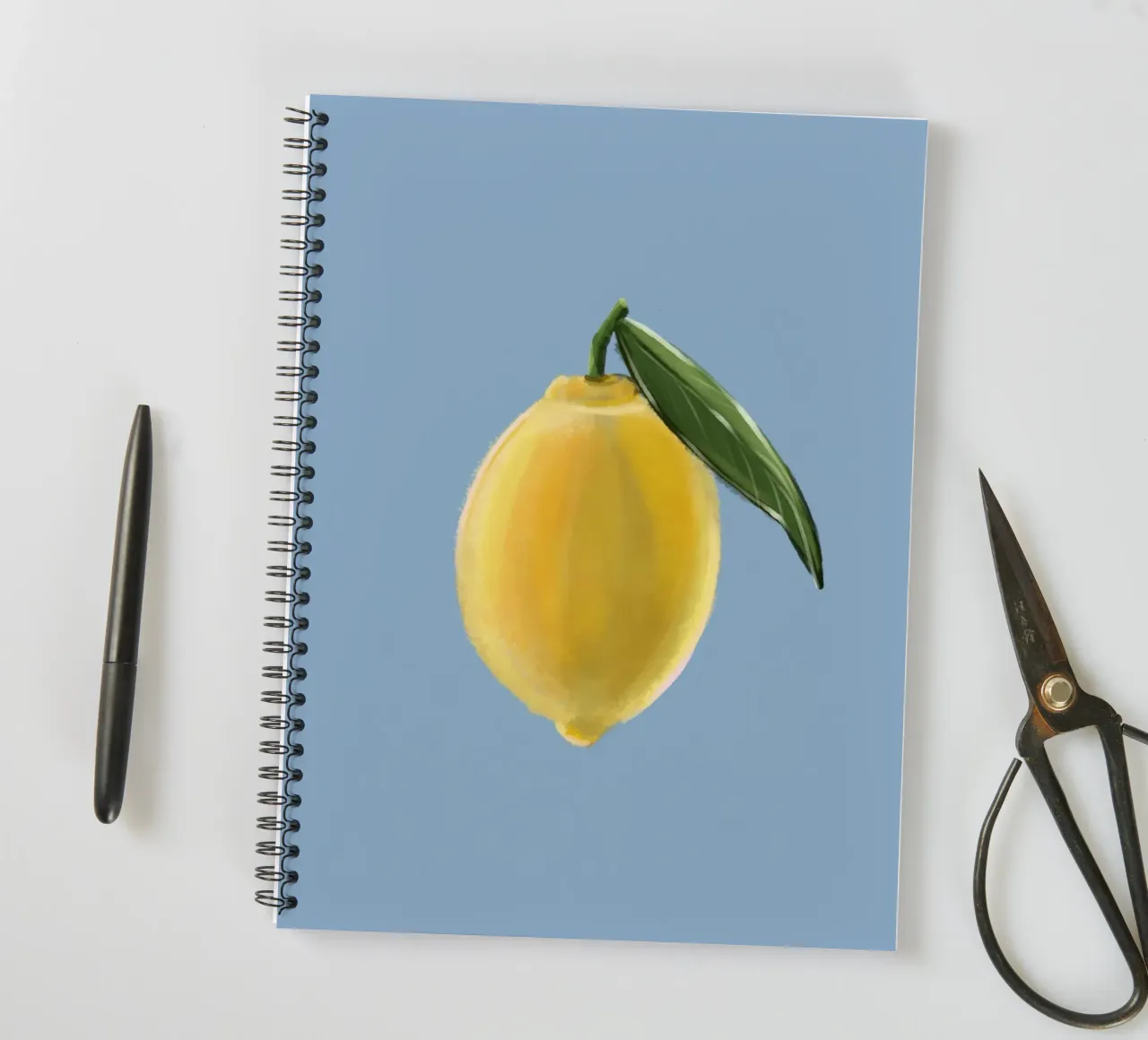 Zitrone spiral notebook by sketch_visual_studio