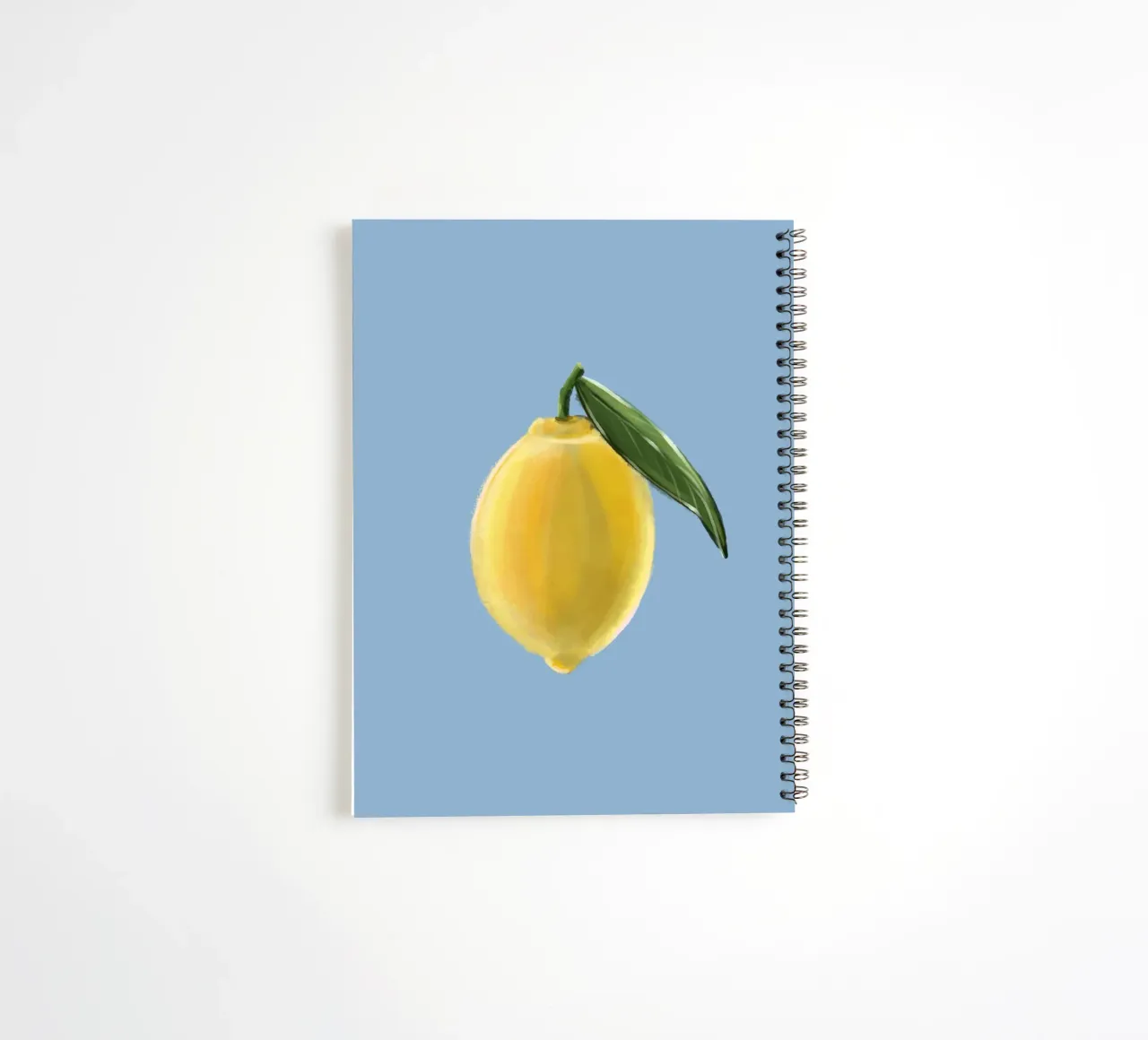 Zitrone spiral notebook by sketch_visual_studio