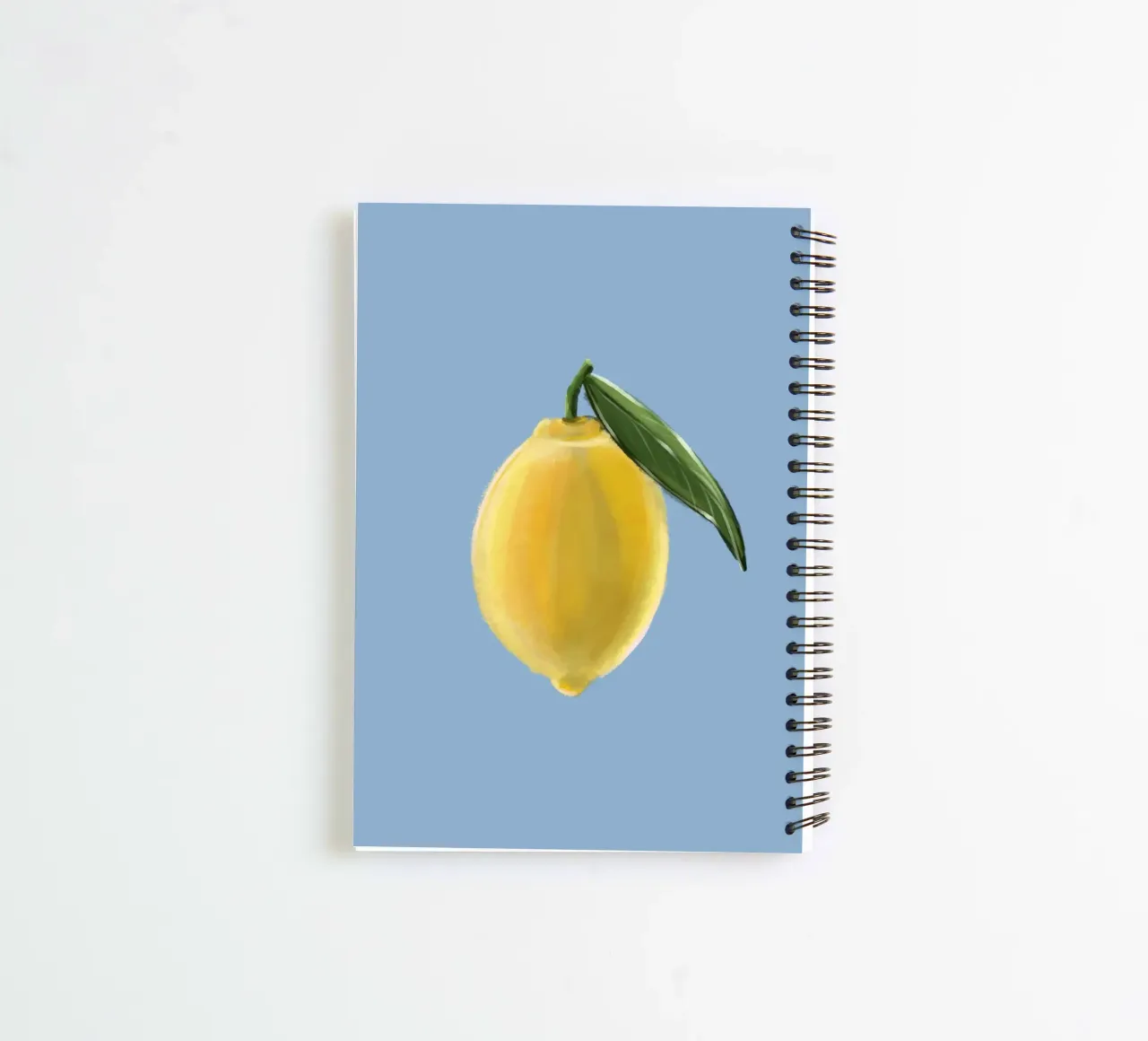 Zitrone spiral notebook by sketch_visual_studio