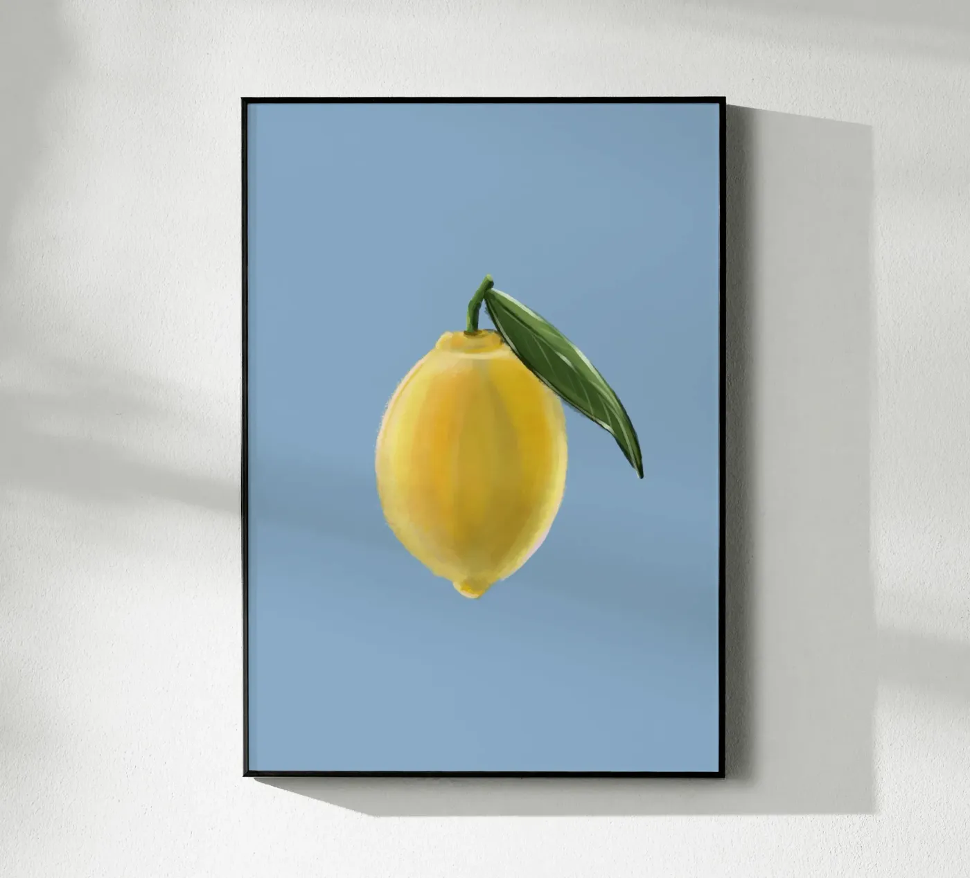 Zitrone acryl van by elle arts moments