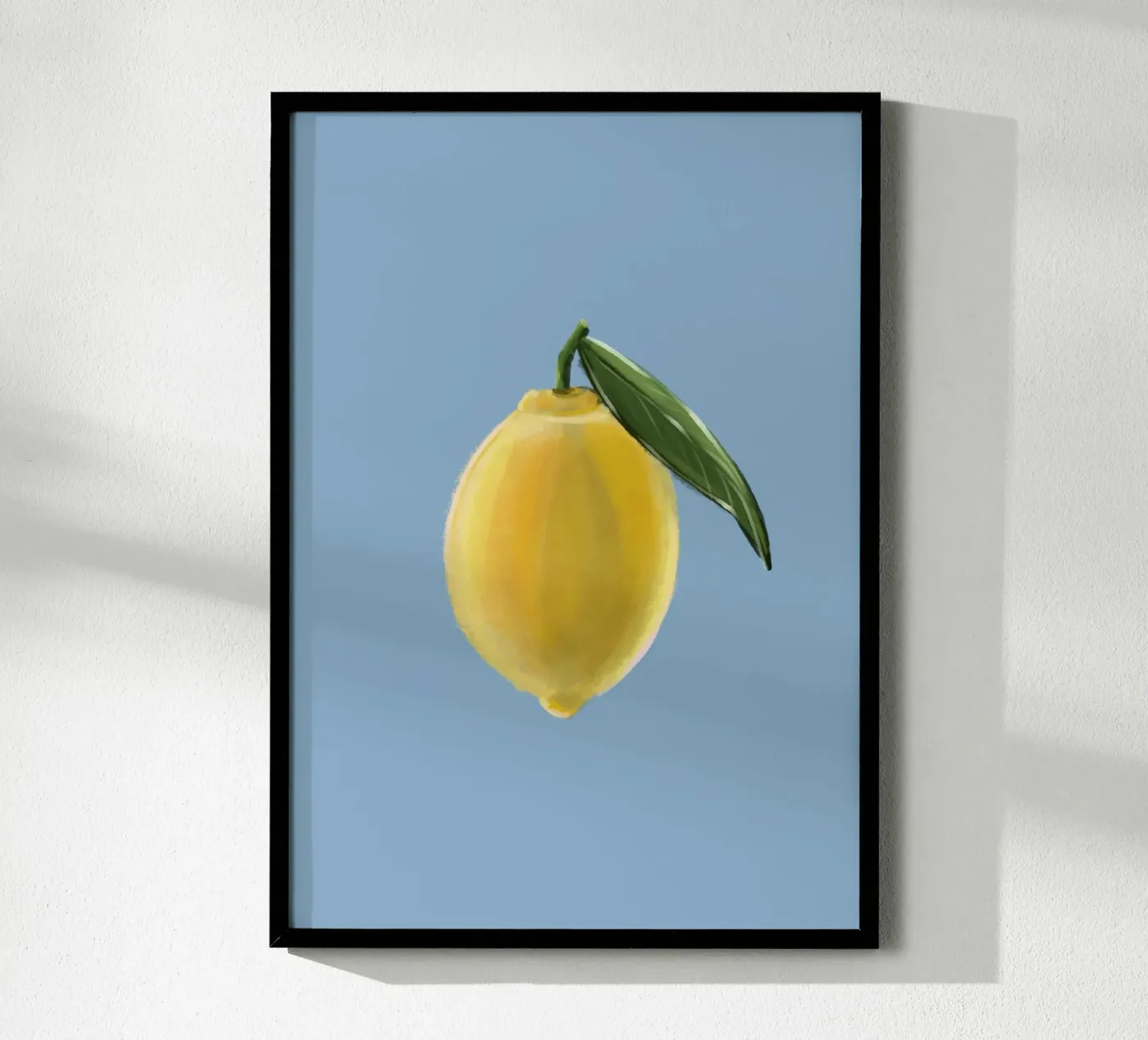 Zitrone poster by by elle arts moments