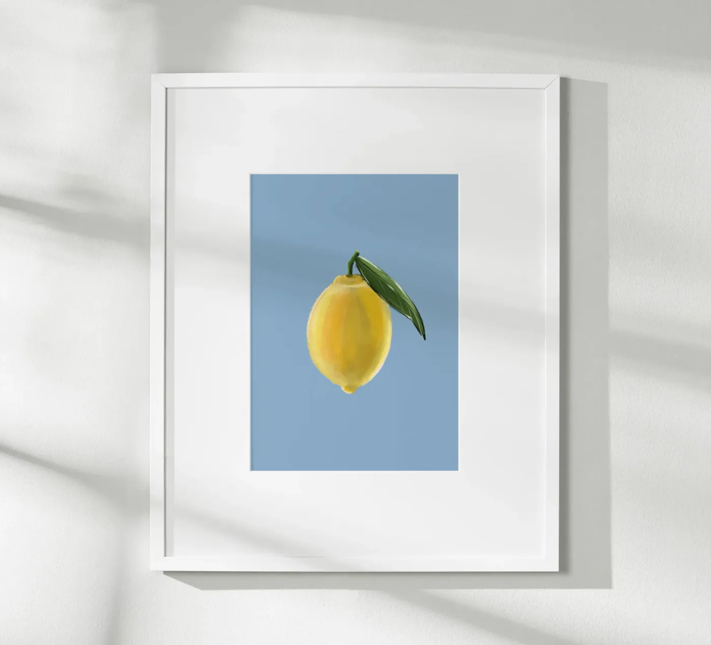 Zitrone poster by by elle arts moments