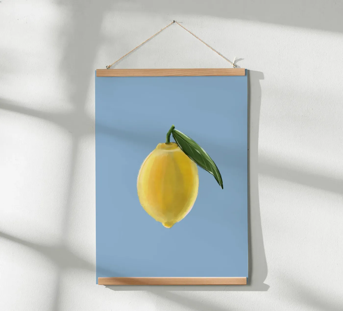 Zitrone poster by by elle arts moments